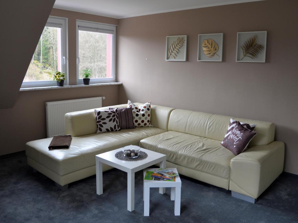 Ferienwohnung Am Quellenhaeuschen Naila Exterior foto