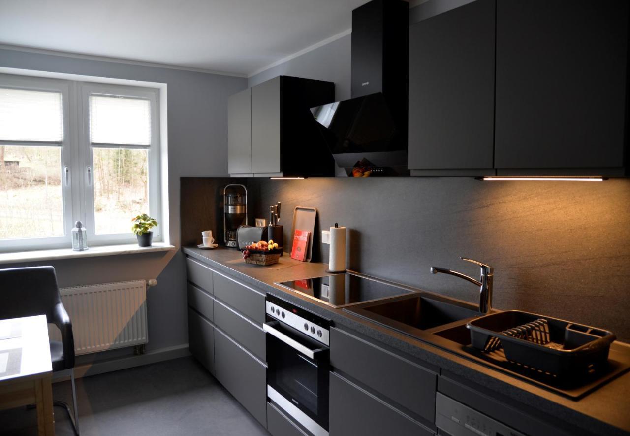 Ferienwohnung Am Quellenhaeuschen Naila Exterior foto