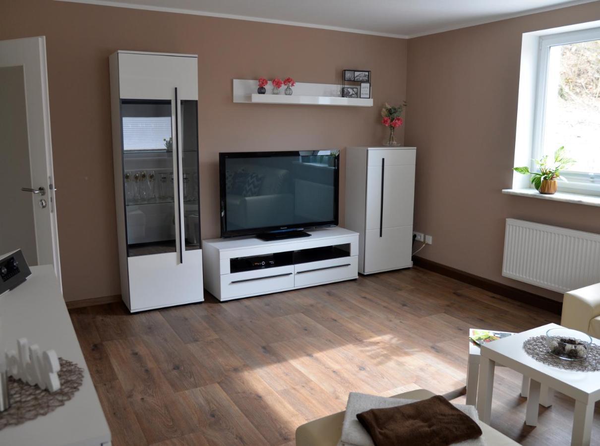 Ferienwohnung Am Quellenhaeuschen Naila Exterior foto