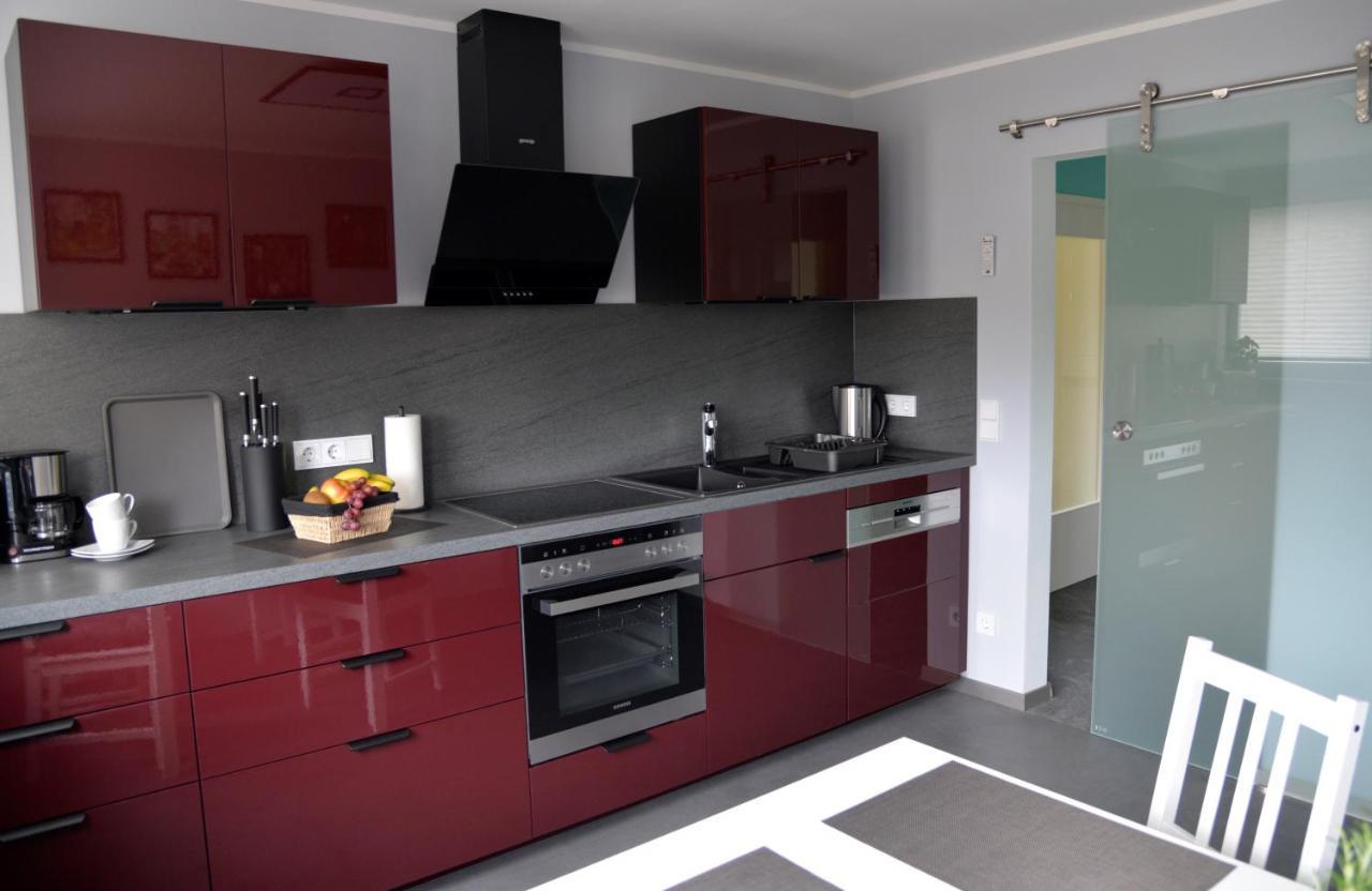 Ferienwohnung Am Quellenhaeuschen Naila Exterior foto