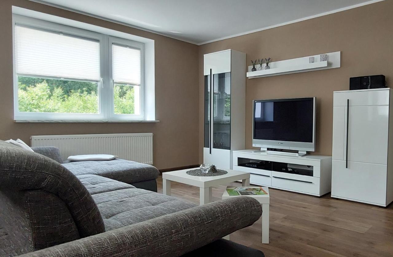 Ferienwohnung Am Quellenhaeuschen Naila Exterior foto
