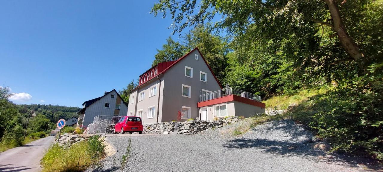 Ferienwohnung Am Quellenhaeuschen Naila Exterior foto