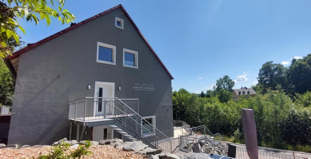 Ferienwohnung Am Quellenhaeuschen Naila Exterior foto